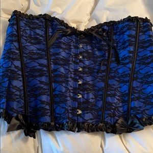 Blue Corset